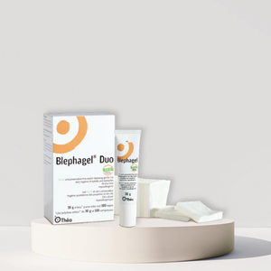 Blephagel Duo- Eyelid Cleansing Gel + Gauze Pads