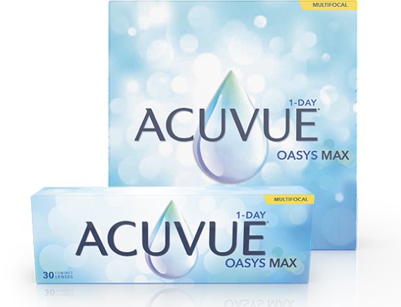 Acuvue Oasys MAX 1-Day Multifocal